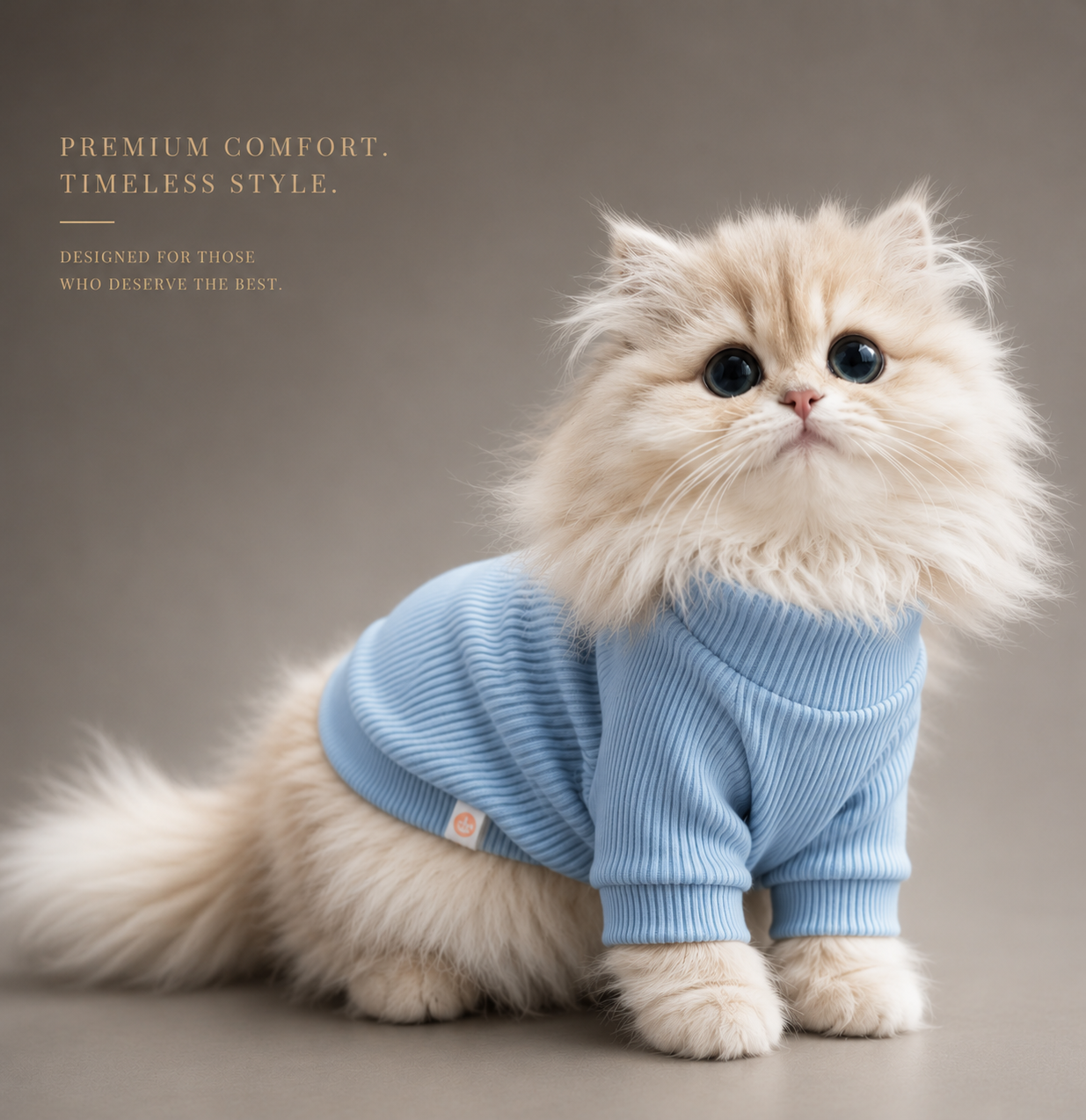 Loyal Companion Co.™ Warm Two-Leg Cat Shirt | Soft, Breathable, Machine Washable