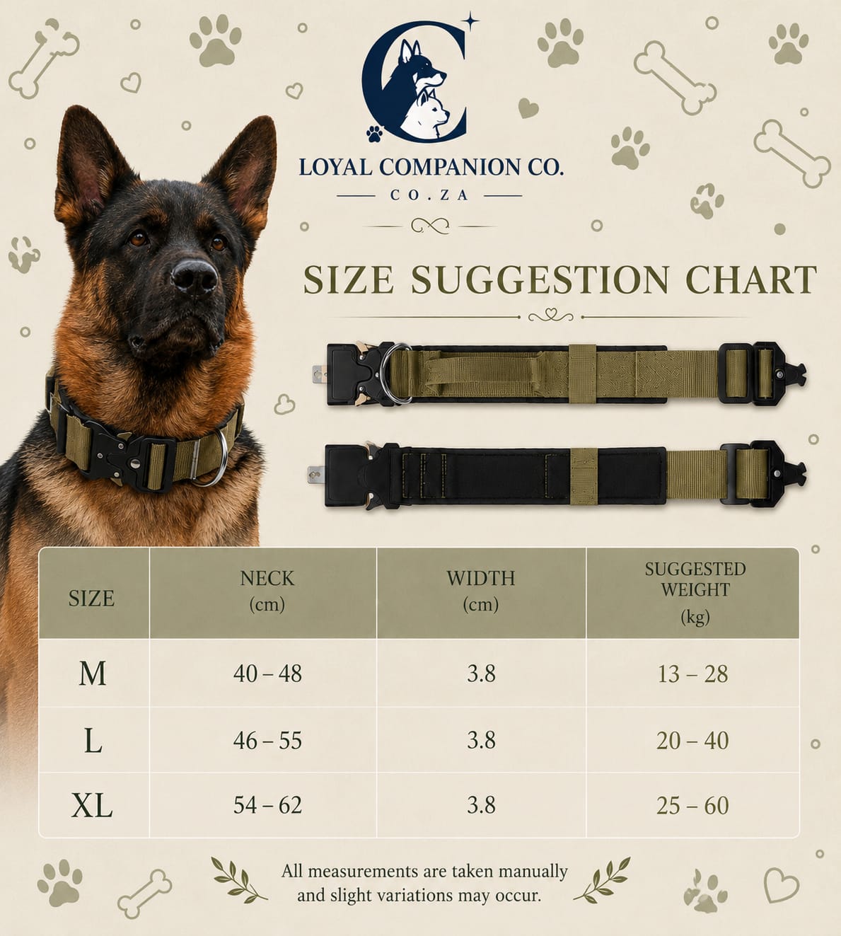 Loyal Companion Co.™ Tactical Dog Collar