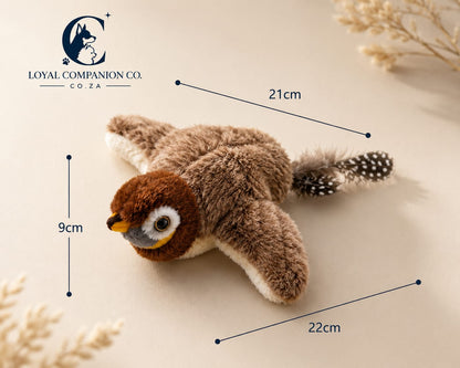 Loyal Companion Co.™ Flutter & Chirp Interactive Cat Toy — Touch-Activated Flapping Plush Bird