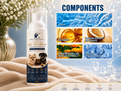 Loyal Companion Co.™ Fresh Coat — Dry Pet Dry Shampoo