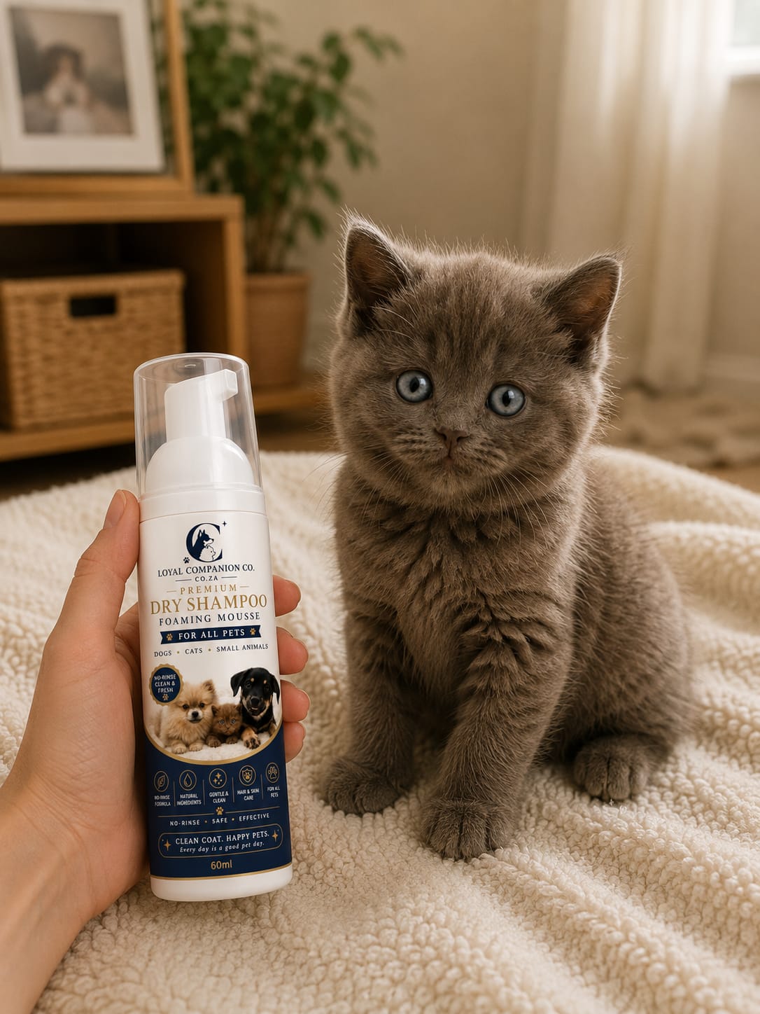 Loyal Companion Co.™ Fresh Coat — Dry Pet Dry Shampoo