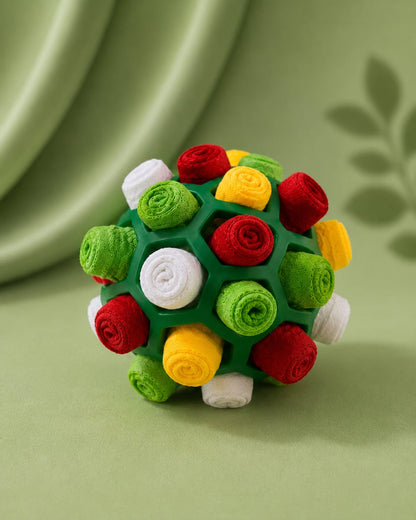 Loyal Companion Co.™ Sensory Sniff & Chew Ball — Interactive Puzzle Toy for Dogs