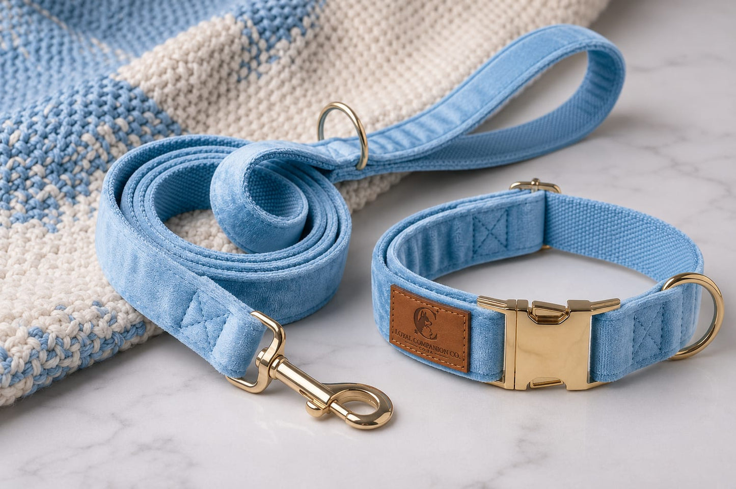 Loyal Companion Co.™ Premium Dog Leash & Collar Set