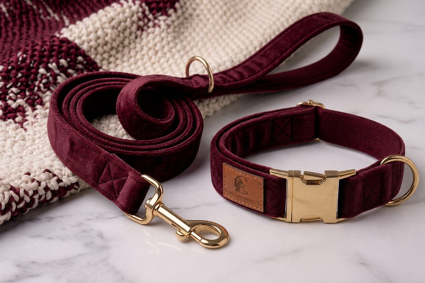 Loyal Companion Co.™ Premium Dog Leash & Collar Set