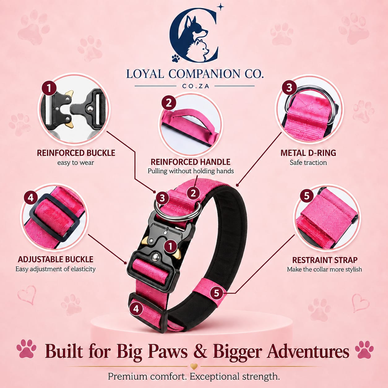 Loyal Companion Co.™ Tactical Dog Collar